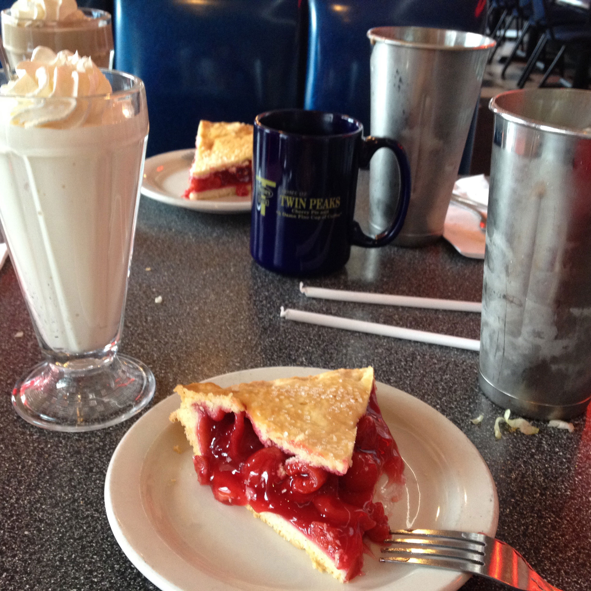 Cherry pie at Twede's Cafe photo by Jon