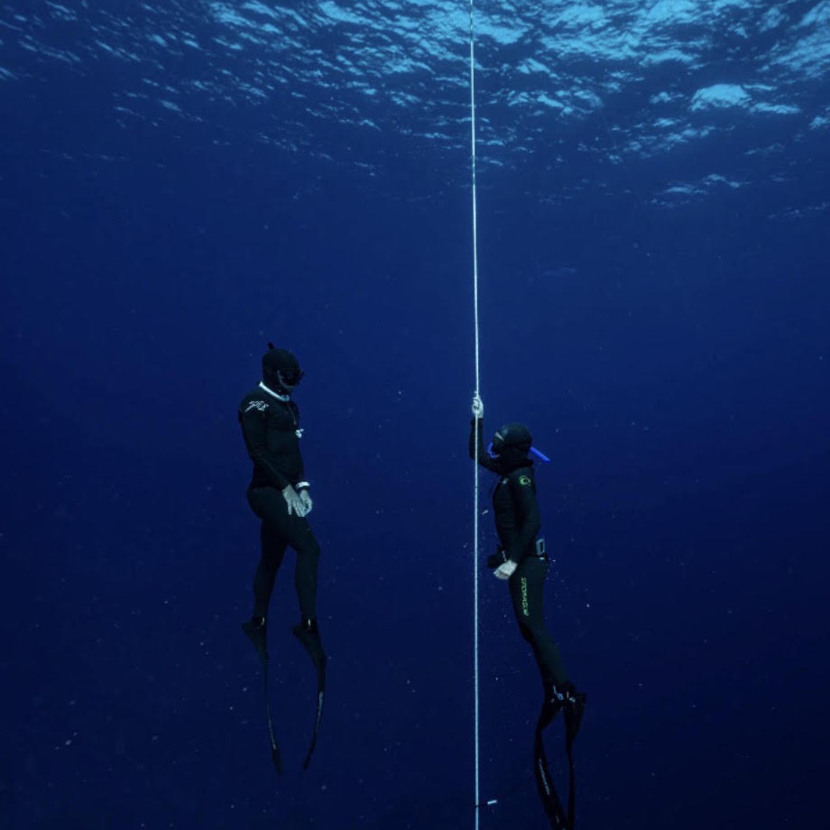 Nathalie and Tom in the Red Sea
